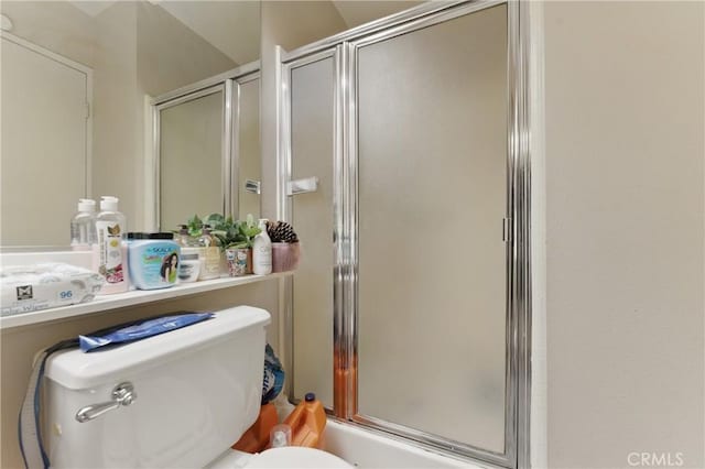 1010 Margarita Dr Unit B201, Corona, CA 92879 - bathroom featuring toilet and a shower with door