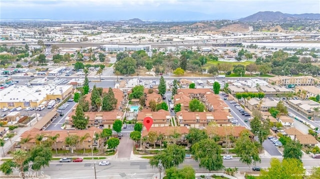 1010 Margarita Dr Unit B201, Corona, CA 92879 - bird's eye view with a mountain view