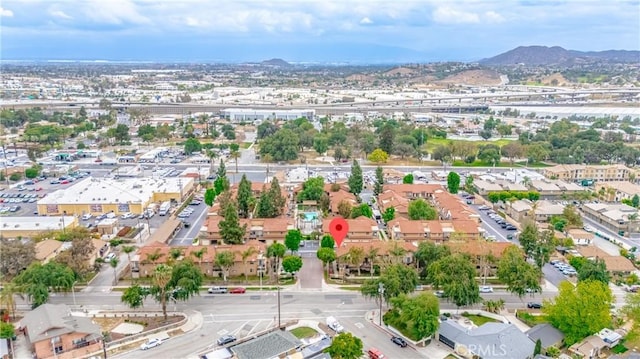 1010 Margarita Dr Unit B201, Corona, CA 92879 - bird's eye view featuring a mountain view