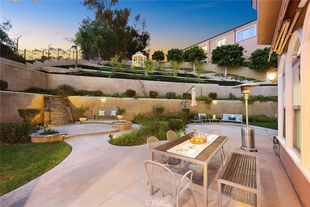 15841 Aurora Crest Dr, Whittier, CA 90605 - view of patio / terrace