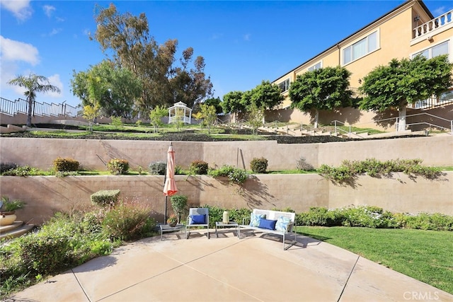 15841 Aurora Crest Dr, Whittier, CA 90605 - view of patio / terrace