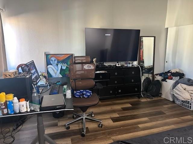 475 N Midway Unit 173, Escondido, CA 92027 - home office with wood finished floors