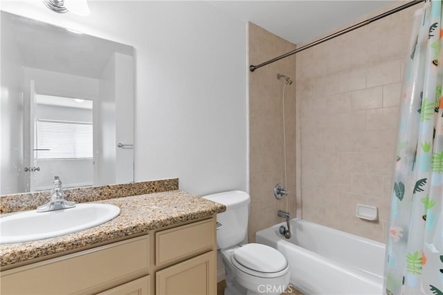 247 W 223rd St Unit D, Carson, CA 90745 - bathroom with shower / tub combo, toilet, and vanity
