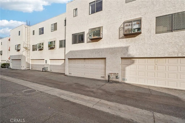 view of property with an attached garage