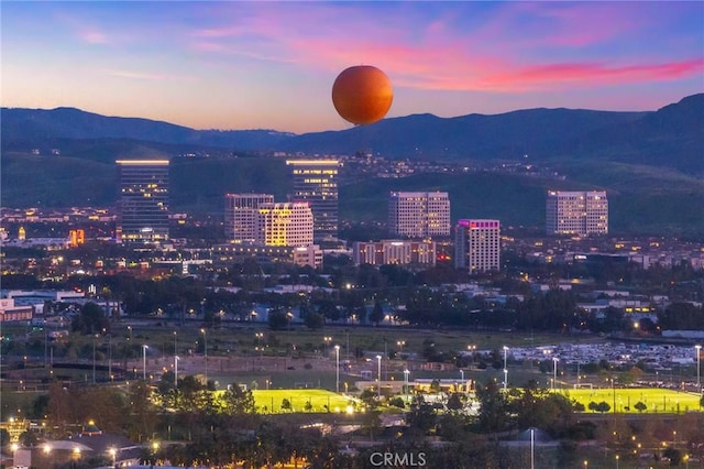 123 Calderon, Irvine, CA 92618 - property's view of city featuring a mountain view
