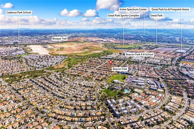 123 Calderon, Irvine, CA 92618 - drone / aerial view