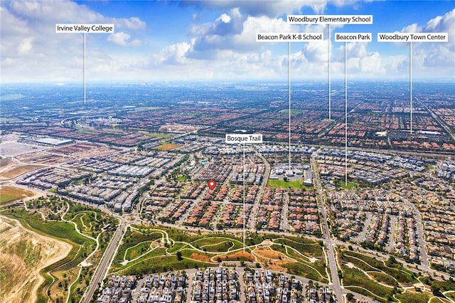 123 Calderon, Irvine, CA 92618 - birds eye view of property