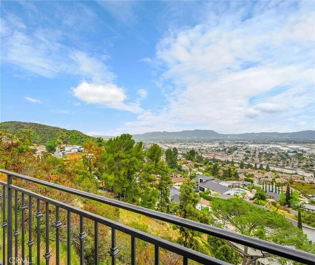 10050 Olivia Ter, Sun Valley, CA 91352 - balcony featuring a mountain view