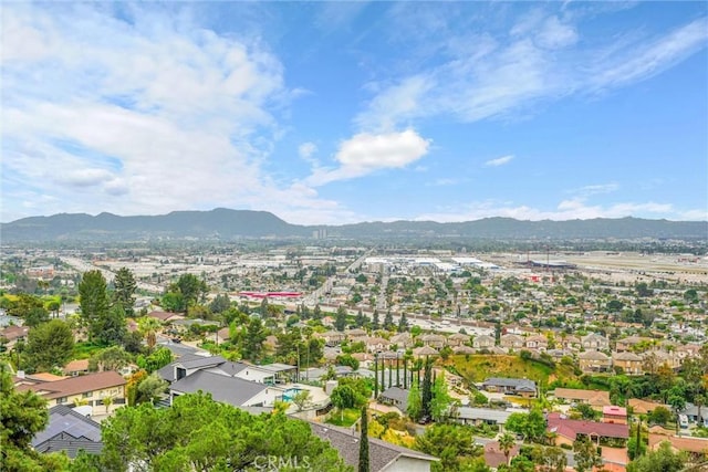 10050 Olivia Ter, Sun Valley, CA 91352 - aerial view featuring a mountain view and a residential view