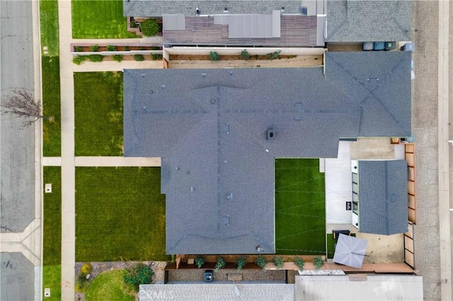 drone / aerial view