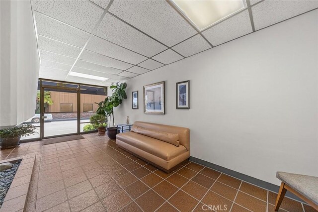 view of community lobby