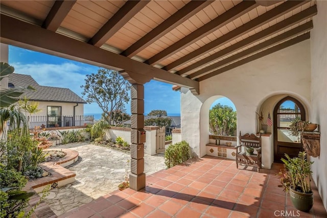624 Calle Miramar, Redondo Beach, CA 90277 - view of patio with fence