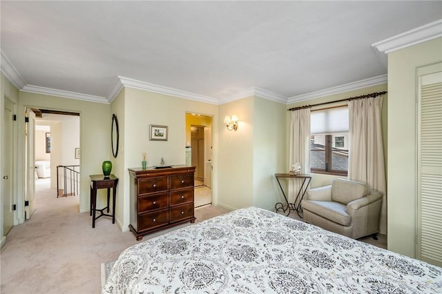 624 Calle Miramar, Redondo Beach, CA 90277 - carpeted bedroom with crown molding and baseboards