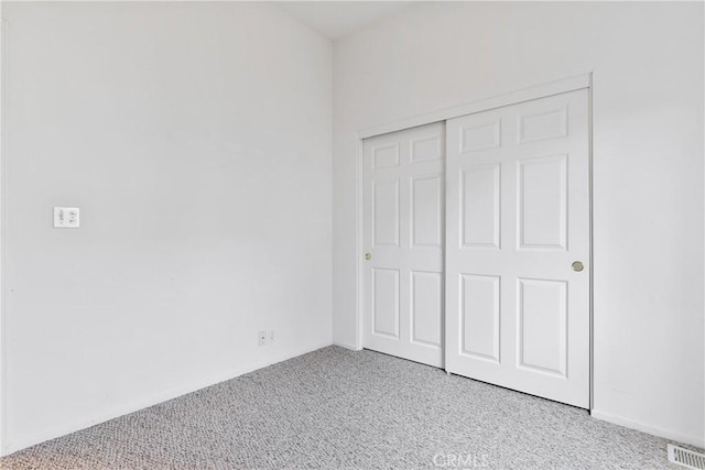 375 Partridge Ave, Paso Robles, CA 93446 - unfurnished bedroom with a closet, carpet, and visible vents