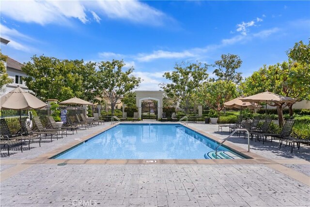 1 Giverny, Newport Coast, CA 92657 - community pool featuring a patio