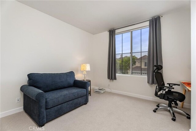1 Giverny, Newport Coast, CA 92657 - living area with carpet floors and an office area