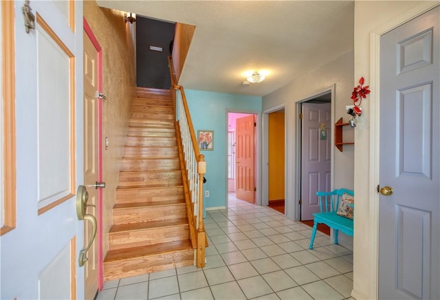 1268 Baden Ave, Grover Beach, CA 93433 - staircase featuring tile patterned flooring