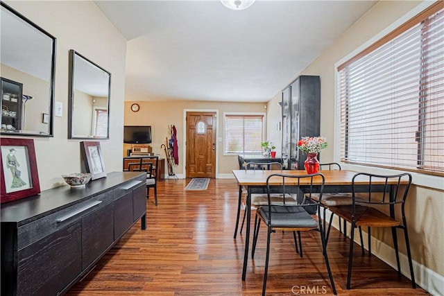 791 W 2nd St, San Pedro, CA 90731 - dining room with wood finished floors and baseboards