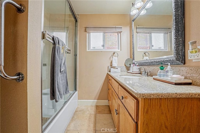 791 W 2nd St, San Pedro, CA 90731 - full bathroom featuring vanity and tile patterned floors