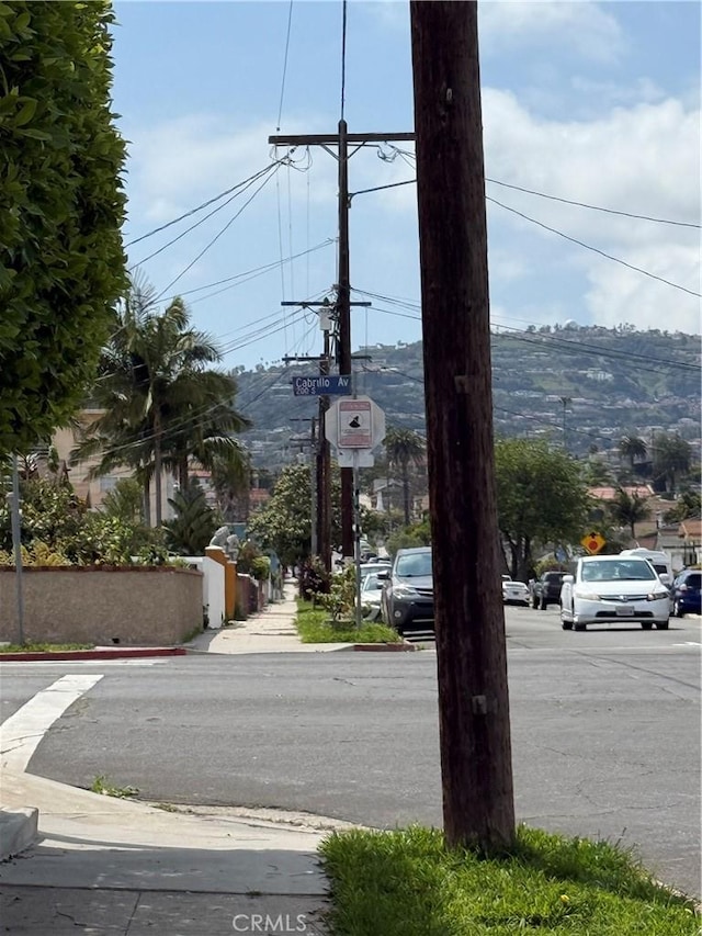 791 W 2nd St, San Pedro, CA 90731 - view of asphalt road with traffic signs and sidewalks
