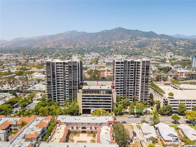345 Pioneer Dr Unit 1705, Glendale, CA 91203 - view of urban area featuring a mountainous background