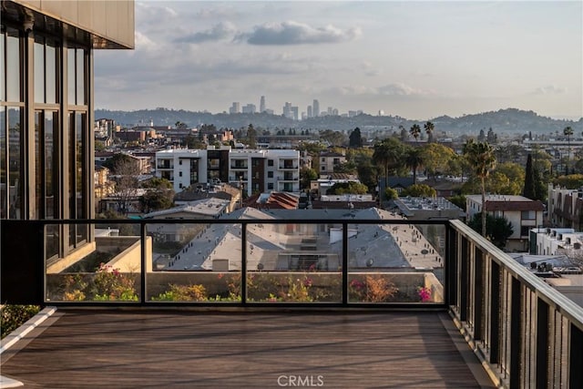 345 Pioneer Dr Unit 1705, Glendale, CA 91203 - balcony with a city view