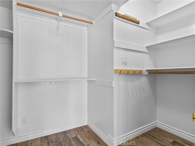 6608 Via Siena, Rancho Palos Verdes, CA 90275 - spacious closet featuring wood finished floors