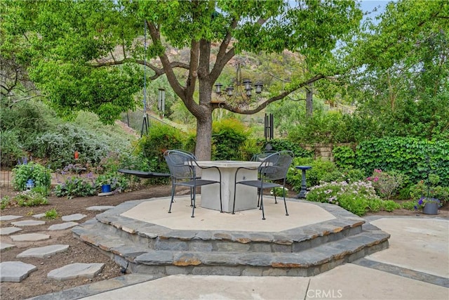 view of patio