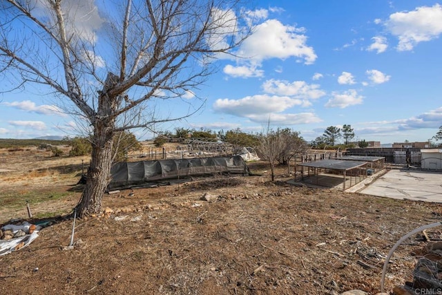 37650 Tripp Flats Rd, Anza, CA 92539 - view of yard with fence
