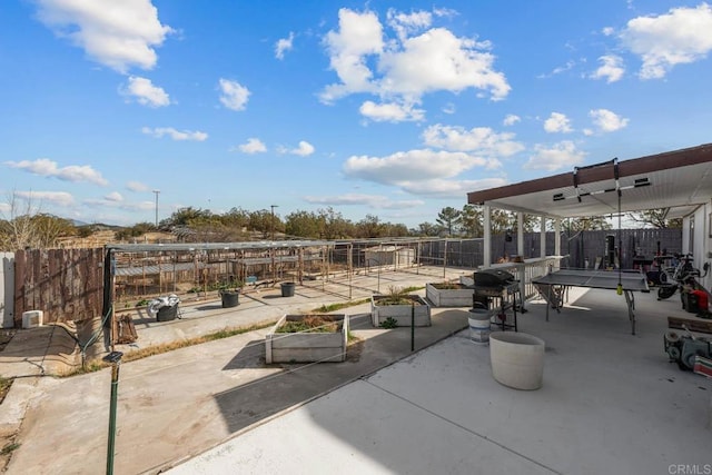 37650 Tripp Flats Rd, Anza, CA 92539 - view of patio / terrace with a fenced backyard and area for grilling