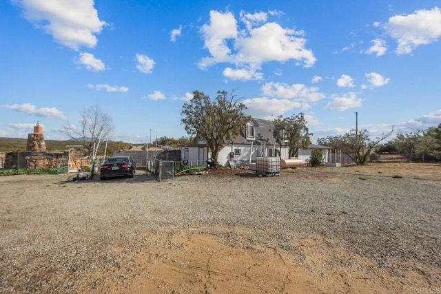 37650 Tripp Flats Rd, Anza, CA 92539 - view of front of property with fence