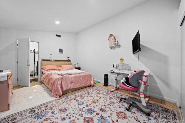 37650 Tripp Flats Rd, Anza, CA 92539 - bedroom featuring recessed lighting and baseboards