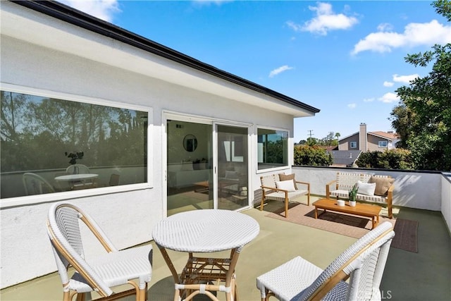 786 Carhart Ave, Fullerton, CA 92833 - view of patio / terrace featuring an outdoor living space