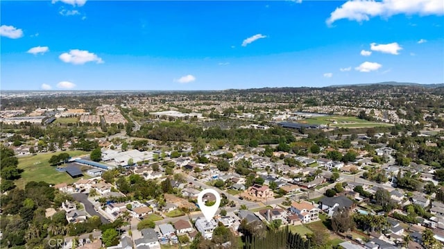 786 Carhart Ave, Fullerton, CA 92833 - aerial view of property and surrounding area with nearby suburban area