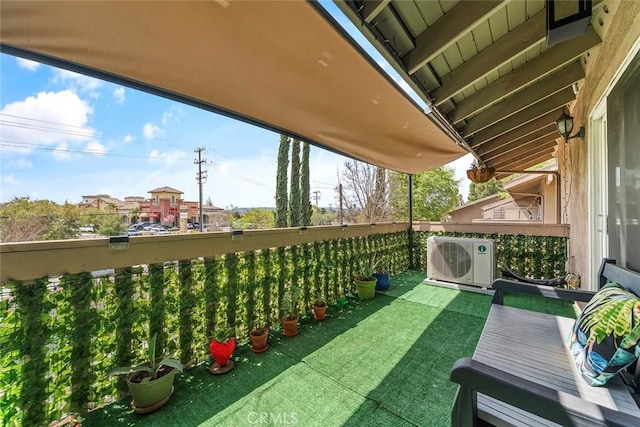 28691 Via Las Flores Unit 328, Murrieta, CA 92563 - balcony featuring a cooling unit