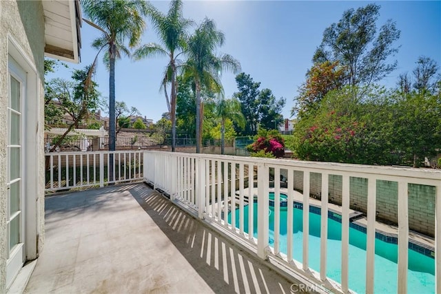balcony featuring a patio