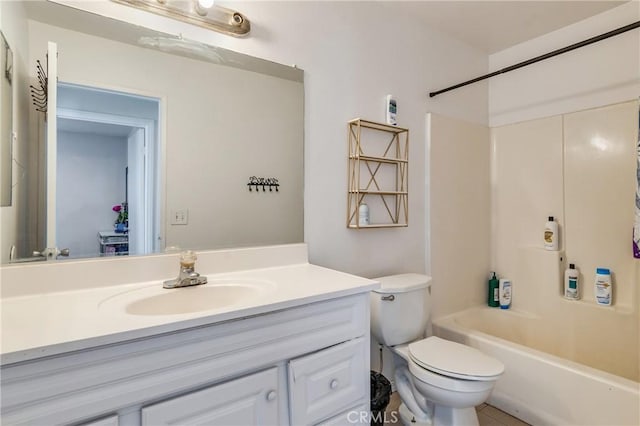 16117 Sweetaire Ave, Lancaster, CA 93535 - full bath with vanity, toilet, and bathing tub / shower combination