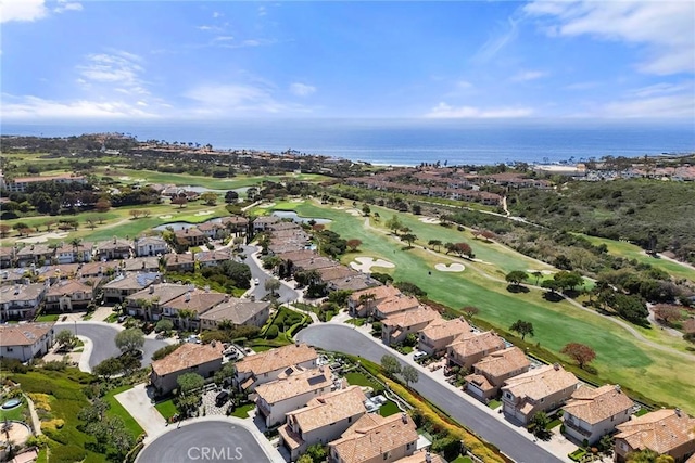 5 Monaco, Dana Point, CA 92629 - aerial overview of property's location featuring a nearby body of water, a local golf course, and nearby suburban area