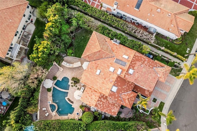 drone / aerial view