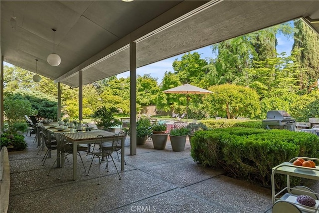 799 Hillview Way, Chico, CA 95926 - view of patio with outdoor dining area and grilling area
