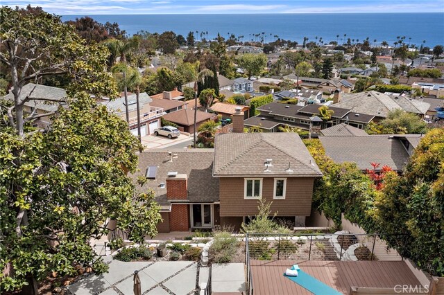 522 High Dr, Laguna Beach, CA 92651 - aerial view of residential area with a nearby body of water