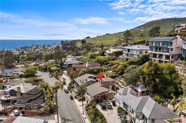 522 High Dr, Laguna Beach, CA 92651 - aerial view of residential area with mountains