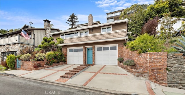 522 High Dr, Laguna Beach, CA 92651 - view of front of home with driveway and a garage