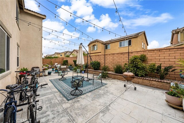 3693 S Grower Ave, Ontario, CA 91761 - view of patio featuring a fenced backyard and area for grilling