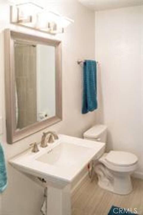 bathroom with toilet
