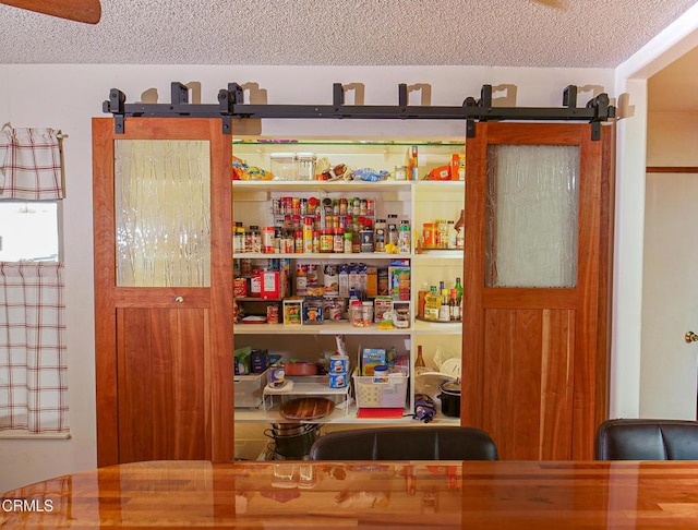 view of pantry