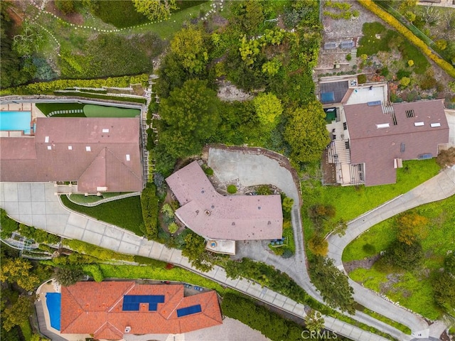 aerial view