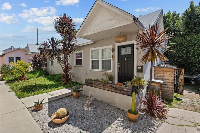 1137 N Madison Ave, Los Angeles, CA 90029 - view of front of home with stucco siding