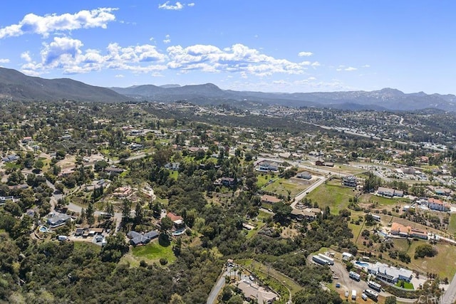 2406 Mcdougal Pl, Alpine, CA 91901 - aerial overview of property's location with mountains