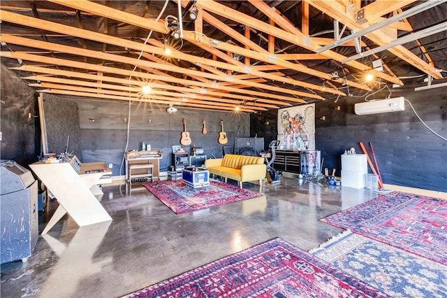 55850 Shannon Rd, Landers, CA 92285 - interior space with a wall unit AC